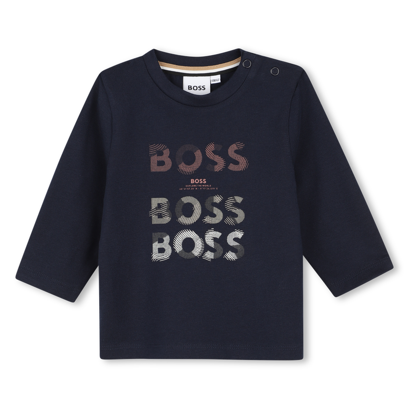 Maglietta a maniche lunghe BOSS 
                        RAGAZZO