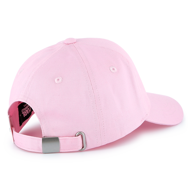 Cappello regolabile in cotone KARL LAGERFELD KIDS 
                        BAMBINA