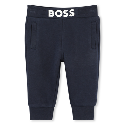 Pantaloni da jogging felpati BOSS RAGAZZO