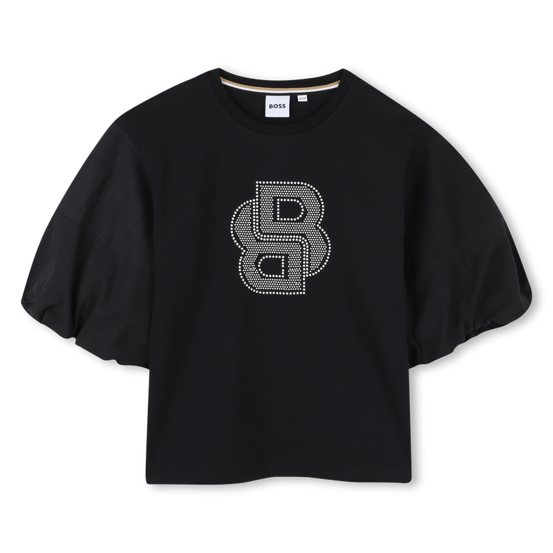 T-shirt a maniche corte BOSS 
                        BAMBINA