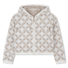 Cardigan con cappuccio MICHAEL KORS 
                    BAMBINA
