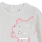 Set da jogging 3 pezzi KARL LAGERFELD KIDS 
                    BAMBINA