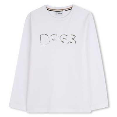 T-shirt a maniche lunghe BOSS RAGAZZO