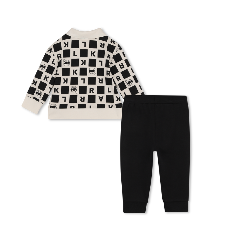 Set polo e pantaloni KARL LAGERFELD KIDS 
                        RAGAZZO