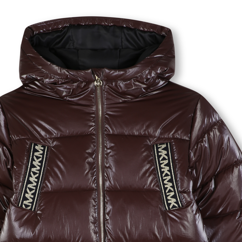 Giacca a vento con cappuccio MICHAEL KORS 
                        BAMBINA