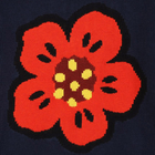 Pullover lavorato fiori e logo KENZO KIDS 
                    BAMBINA