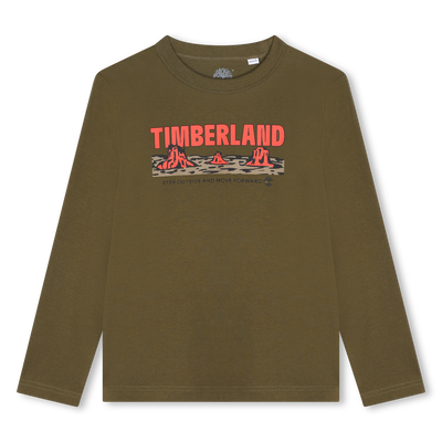 T-shirt con stampa e messaggio TIMBERLAND RAGAZZO