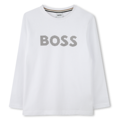 T-shirt a maniche lunghe BOSS RAGAZZO