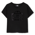 TEE SHIRT KARL LAGERFELD KIDS 
                    BAMBINA
