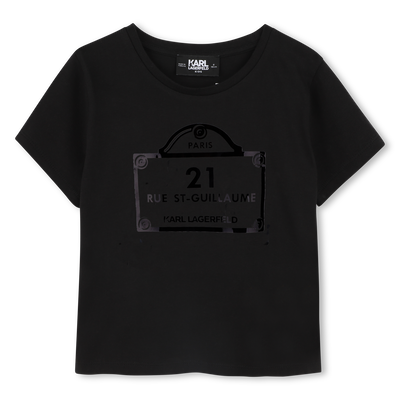 TEE SHIRT KARL LAGERFELD KIDS BAMBINA