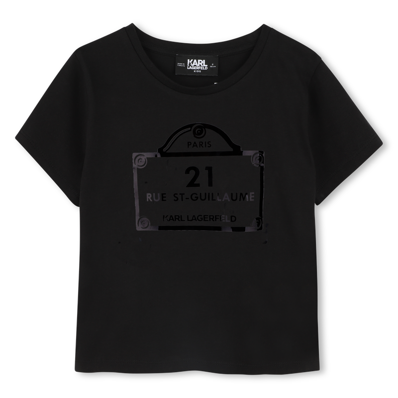 TEE SHIRT KARL LAGERFELD KIDS 
                        BAMBINA