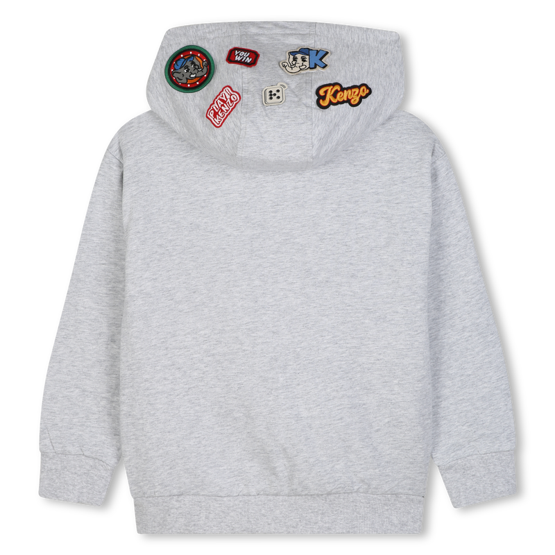 Cardigan con cappuccio KENZO KIDS 
                        RAGAZZO