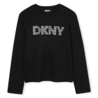 T-shirt a maniche lunghe DKNY 
                    BAMBINA
