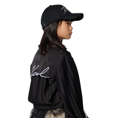Giacca con maniche plissettate KARL LAGERFELD KIDS BAMBINA