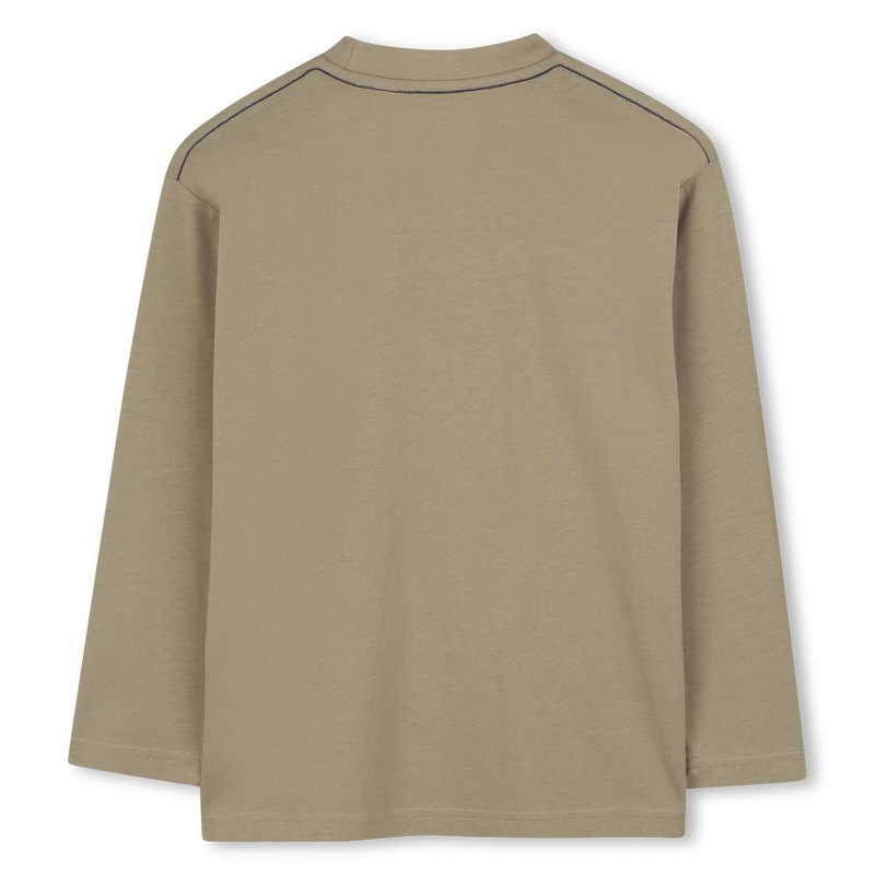 T-shirt in jersey a maniche lunghe TIMBERLAND 
                        RAGAZZO