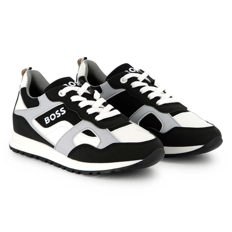 Sneakers con lacci BOSS 
                        RAGAZZO