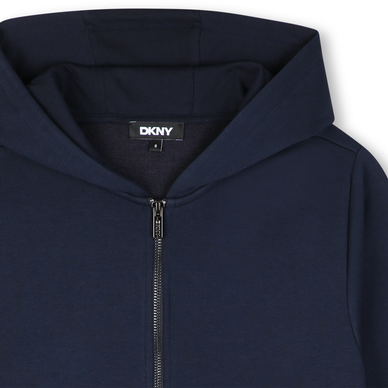Cardigan con cappuccio DKNY 
                        BAMBINO