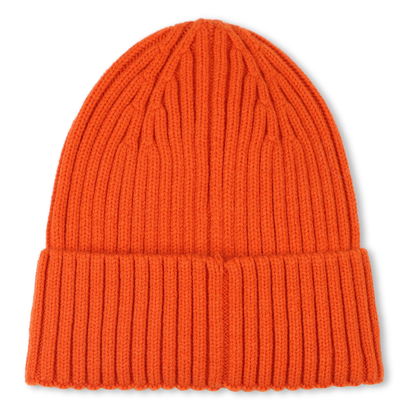 Cappello badge lavorato a maglia con logo TIMBERLAND 
                        RAGAZZO