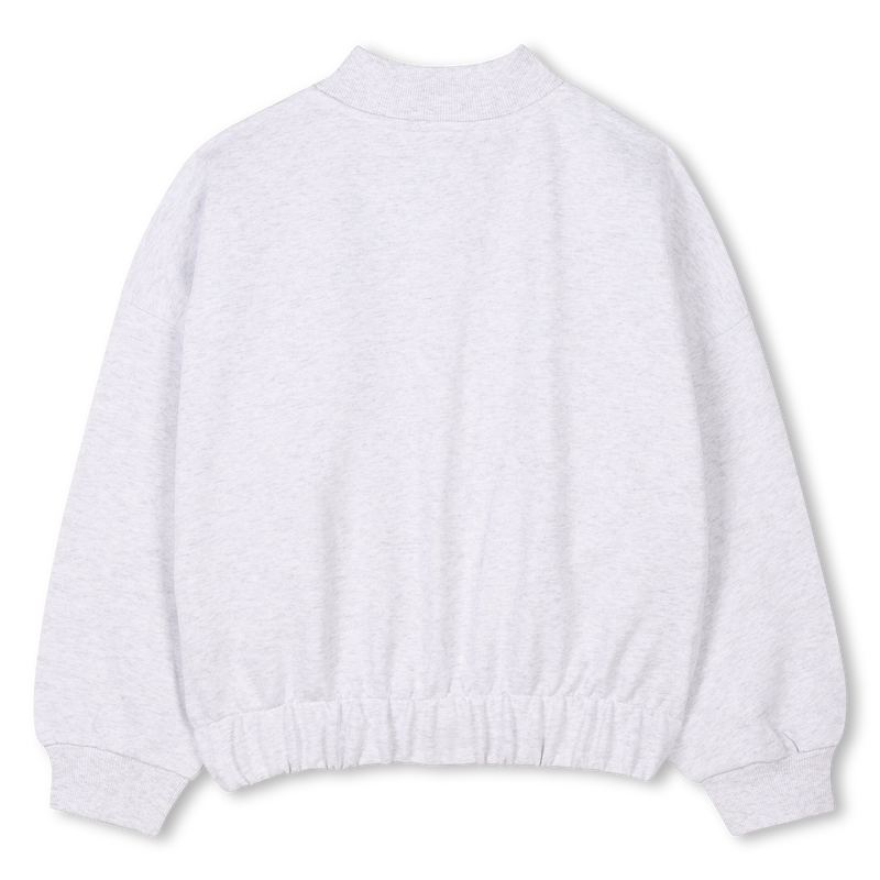 Cardigan in felpa di cotone DKNY 
                        BAMBINA