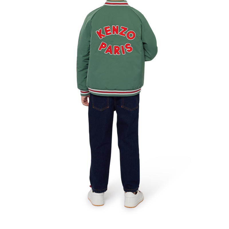 Giacca maniche raglan con zip KENZO KIDS 
                        UNISEX