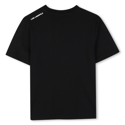 SET DI 2 T-SHIRT A MANICHE CORTE KARL LAGERFELD KIDS RAGAZZO