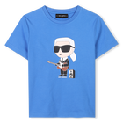 T-shirt a maniche corte KARL LAGERFELD KIDS 
                    RAGAZZO