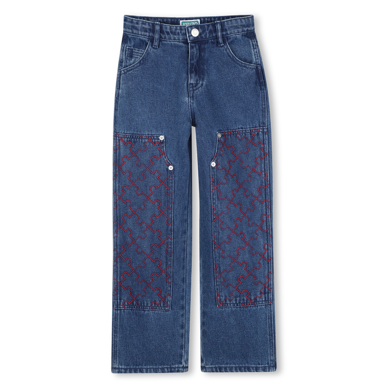 Pantaloni in denim KENZO KIDS 
                        RAGAZZO