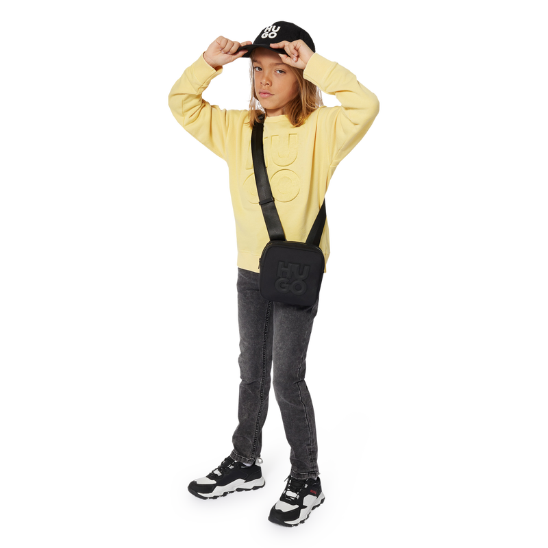 Cappello effetto stropicciato HUGO 
                        RAGAZZO