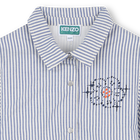 Abito chemisier a righe sottili KENZO KIDS 
                    BAMBINA
