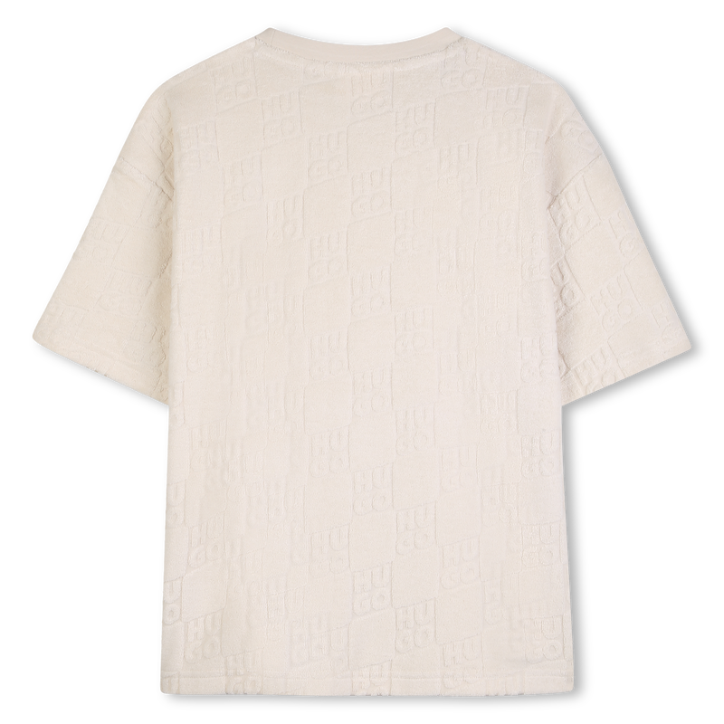 T-SHIRT A MANICHE CORTE HUGO 
                        RAGAZZO