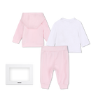 Set pantalone, cardigan e t-shirt BOSS 
                    BAMBINA