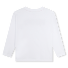 T-shirt con stampa logo HUGO 
                    BAMBINA