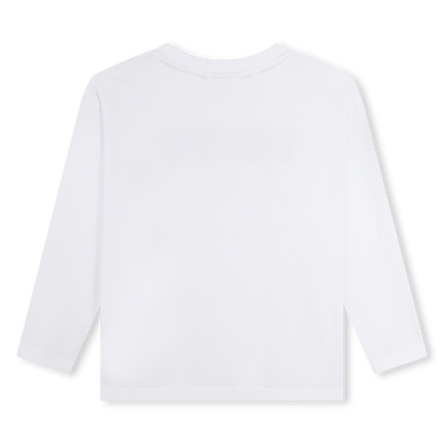 T-shirt con stampa logo HUGO BAMBINA