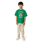 T-shirt in cotone con stampa KENZO KIDS 
                    RAGAZZO