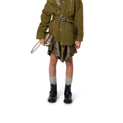 Stivaletti di pelle con zip ZADIG & VOLTAIRE BAMBINA