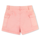 Shorts ricamati effetto d&eacute;lav&eacute; ZADIG & VOLTAIRE 
                    BAMBINA