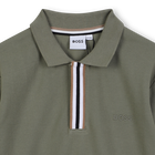 Polo a maniche lunghe BOSS 
                    RAGAZZO