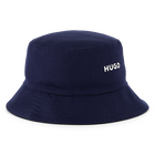 Bob double face twill cotone HUGO 
                    RAGAZZO