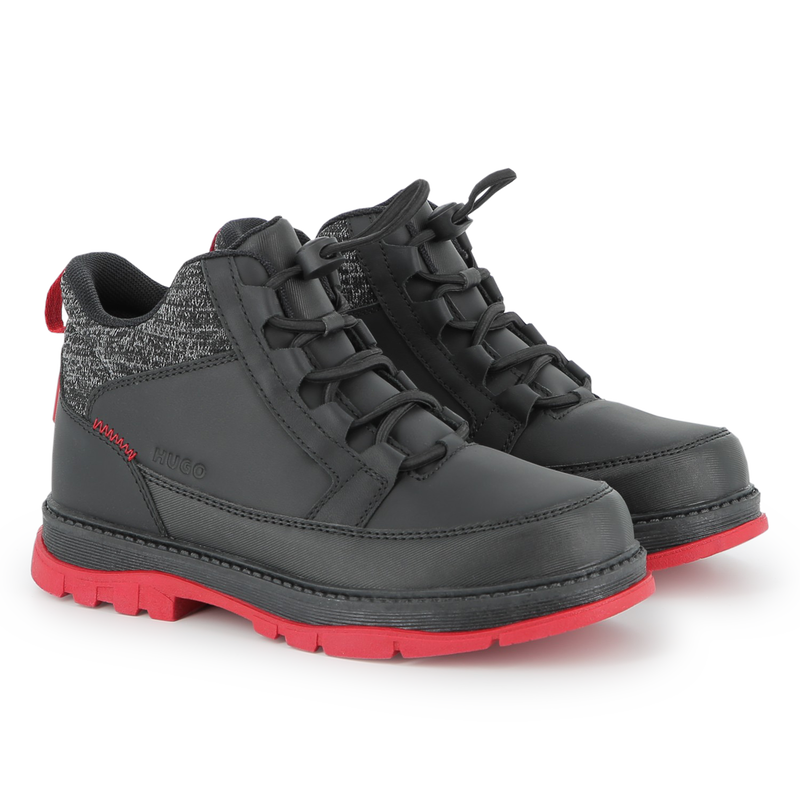 Stivaletti con lacci HUGO 
                        RAGAZZO