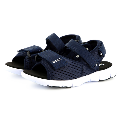 Sandali in tela a strappo BOSS RAGAZZO