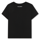 T-shirt a maniche corte KARL LAGERFELD KIDS 
                    BAMBINA