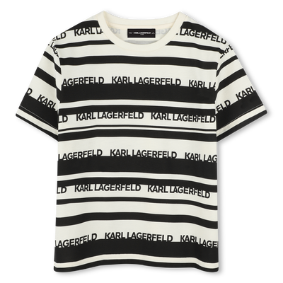 T-shirt a maniche corte KARL LAGERFELD KIDS RAGAZZO