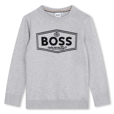 Pullover in cotone BOSS RAGAZZO