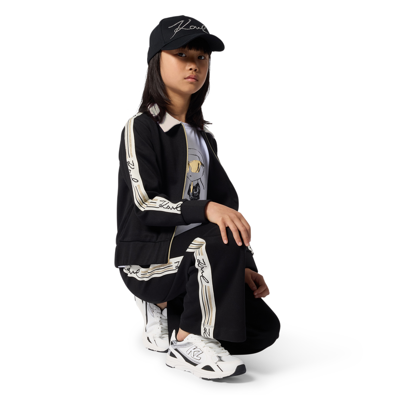 SNEAKERS STRINGATE KARL LAGERFELD KIDS 
                        BAMBINA