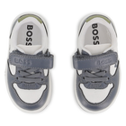 Sneakers con lacci elasticizzati BOSS 
                    RAGAZZO