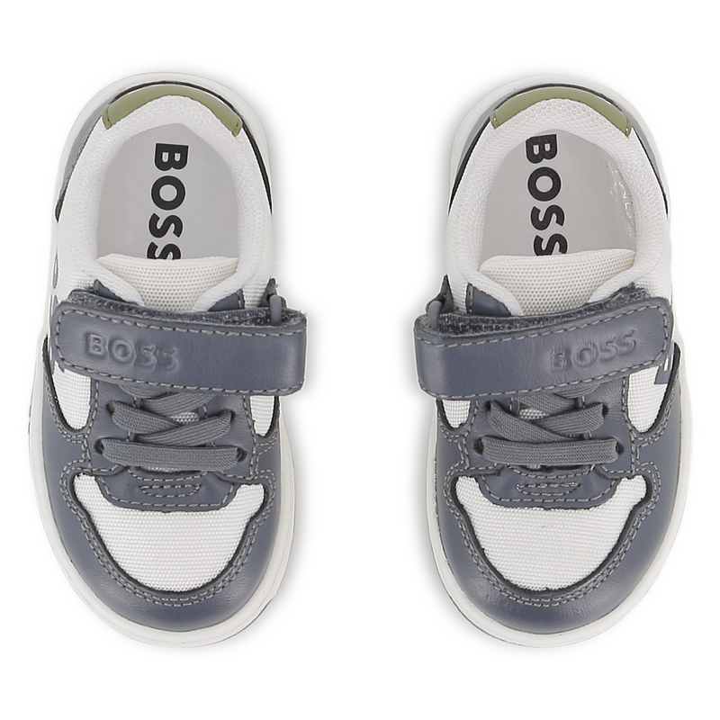Sneakers con lacci elasticizzati BOSS 
                        RAGAZZO