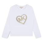 T-shirt maniche lunghe cotone MICHAEL KORS 
                    BAMBINA