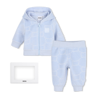 Set cardigan e pantaloni BOSS 
                    RAGAZZO