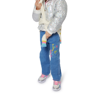 Piumino metallizzato cappuccio BILLIEBLUSH BAMBINA