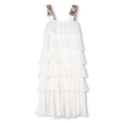 Abito da cerimonia con volant BILLIEBLUSH BAMBINA